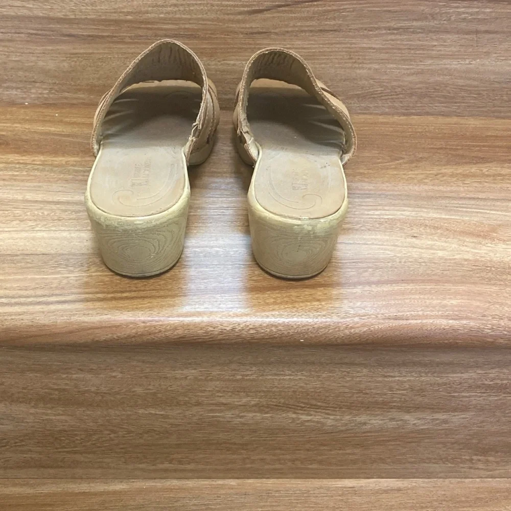 White Mountain GENIE Brown Clogs Sandals size 9M - Picture 7 of 10